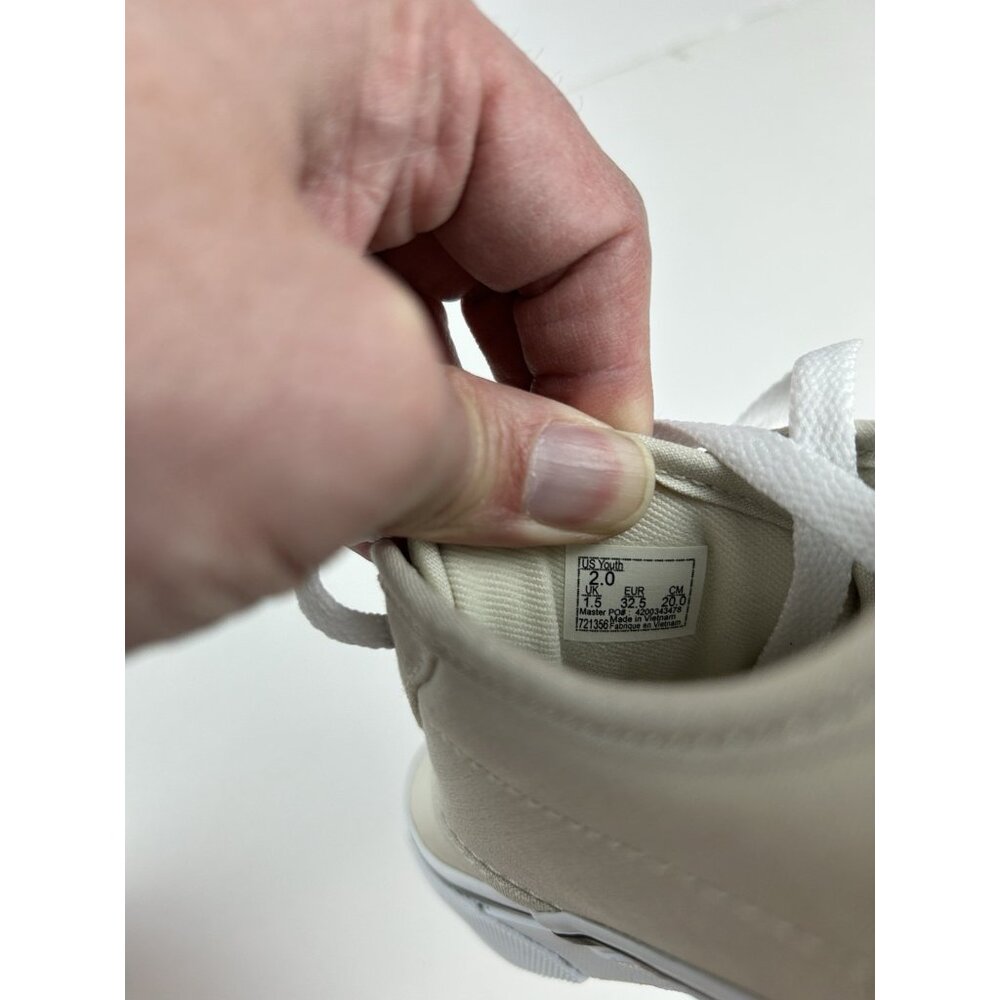 NIB Vans Atwood Woven Turtledove Sneakers Boy's Size 2 - Picture 10 of 10